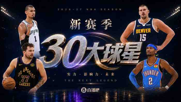 『吧友评选』新赛季30大球星评选开启谁是No.2球星？