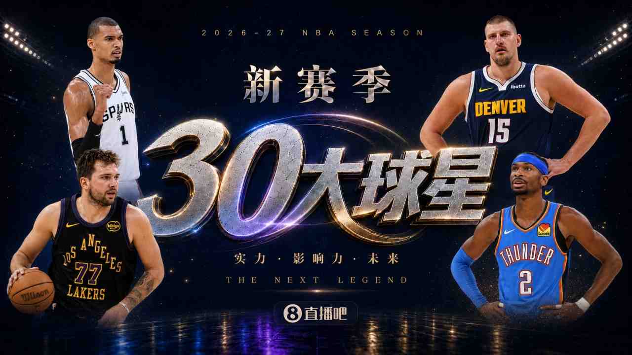 『吧友评选』新赛季30大球星评选开启谁是No.3球星？